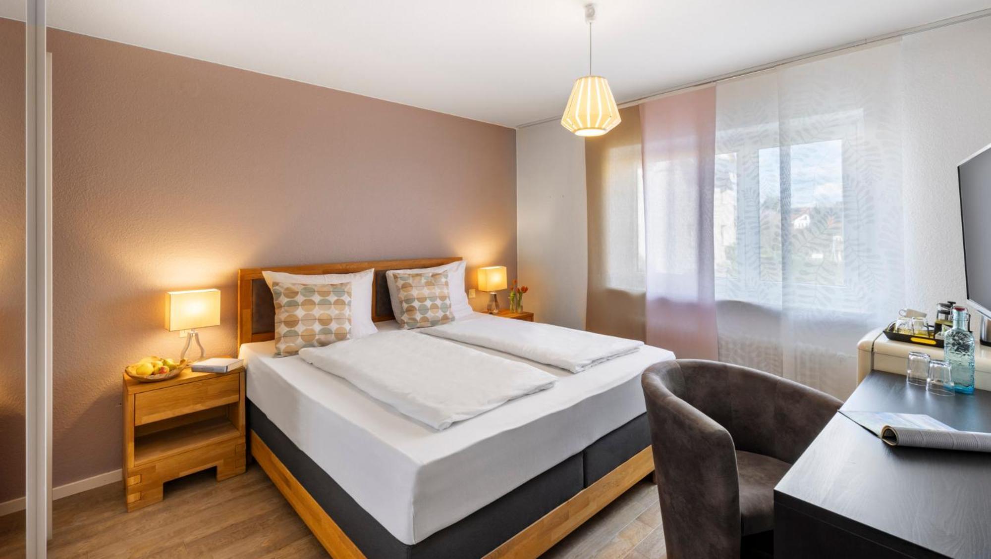 Hotel Garni Sonnengruss Hagnau Esterno foto